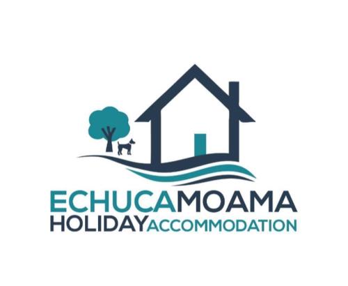 a house on the water logo at Sunny Shackell - Echuca Moama Holiday Accommodation in Echuca