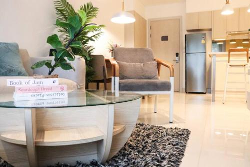 Posezení v ubytování Cassia Residences Sea View