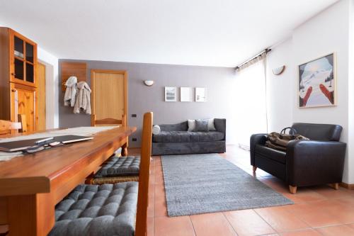 Posezení v ubytování Chalet Vedig