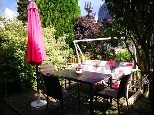 Zahrada ubytování Ferienwohnung Spatzennest