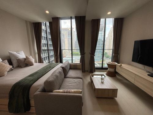 NP Elite Residencesにあるテレビまたはエンターテインメントセンター