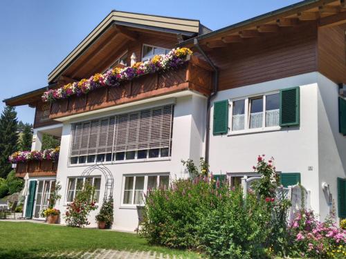 Jardín al aire libre en Gästehaus Büchele