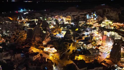 Γενική άποψη της πόλης Γκόρεμε ή θέα της πόλης από  αυτό το ξενοδοχείο