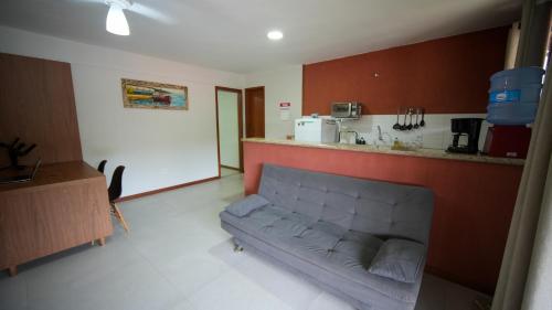 Køkken eller tekøkken på Apartbuzios - Apartamentos Completos Búzios - 600mt Rua das Pedras