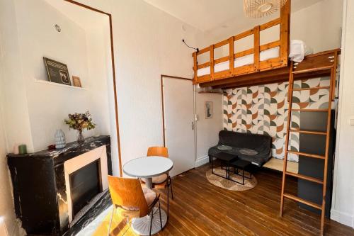 Nancy Centre ville Studio rénové et équipé