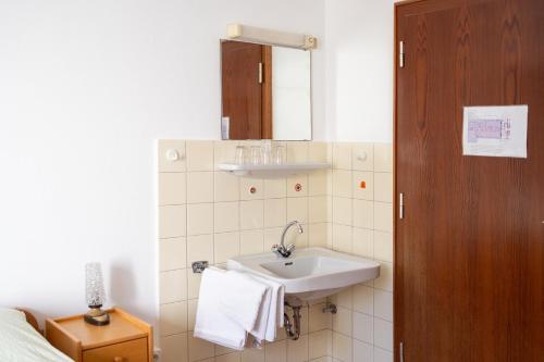 Koupelna v ubytování Haus der Achtsamkeit