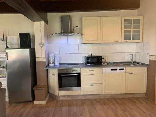 Køkken eller tekøkken på Hund