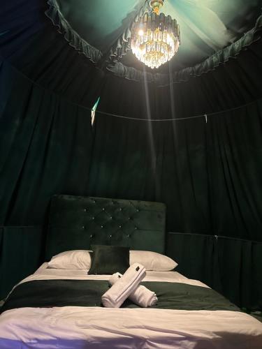 Ένα ή περισσότερα κρεβάτια σε δωμάτιο στο Dnamie Glamping - Lux Tent