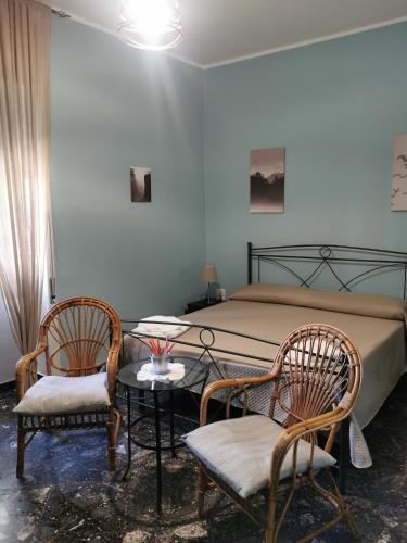 Postel nebo postele na pokoji v ubytování B&B Zì Camillo