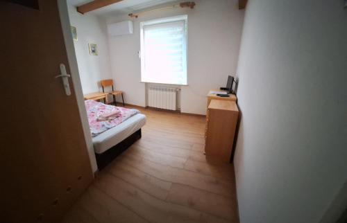 Postel nebo postele na pokoji v ubytování Knajpa Sorba