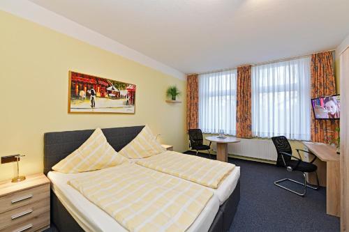 Hotel Haus Kleimann-Reuerにあるテレビまたはエンターテインメントセンター