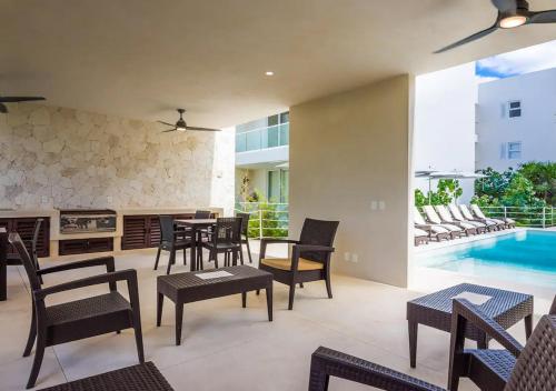Kolam renang di atau dekat dengan Coastal Paradise Akumal Beach and Pools