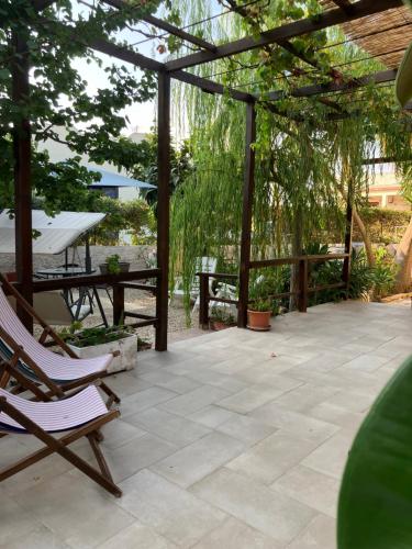 Zahrada ubytování Casa Himera Fontane Bianche