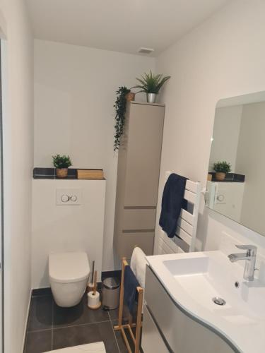 Un baño de Escale à Kergrenn