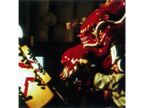 a person in a red helmet playing a guitar at Asuka Hotel - Vacation STAY 59965v in Karatsu