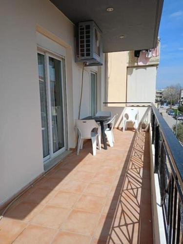 Balkón nebo terasa v ubytování City Apart Alexanfroupolis Layla Home