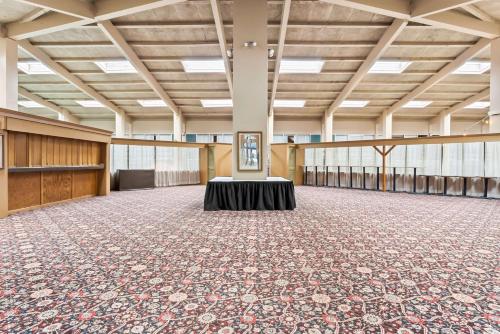 a large room with a table in the middle of it at Best Western Outlaw Inn in Rock Springs