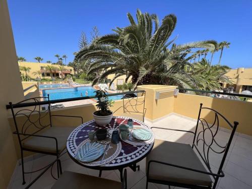 Corralejo Atlantic Garden Andrew apartments Pool air conditioning