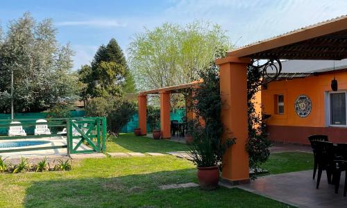 Zahrada ubytování Casa de Colores