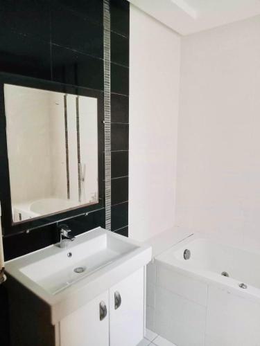 Koupelna v ubytování Appartement la falaise