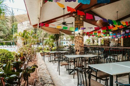 Restaurace v ubytování Bahia Escondida