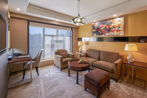 Χώρος καθιστικού στο Celebrity Upper Class Hotel