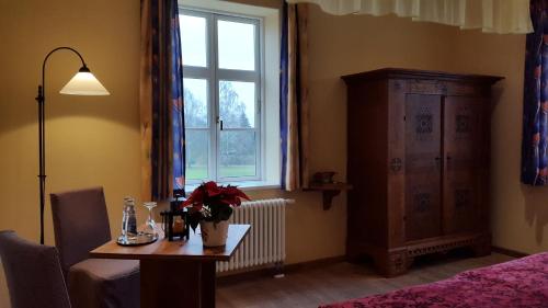 Posezení v ubytování Burghotel Stargard