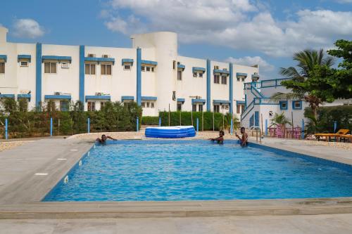 Bazén v ubytování Stella Maris Hotel nebo v jeho okolí