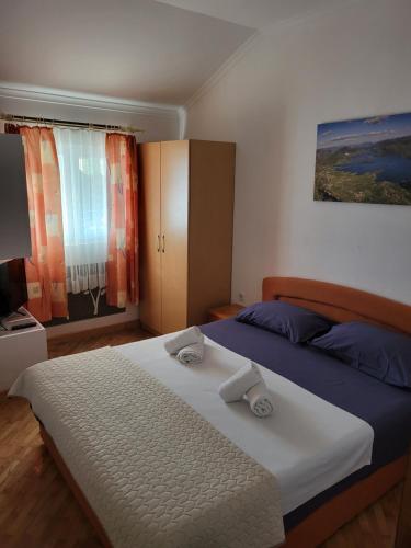 Postel nebo postele na pokoji v ubytování Apartman Ivan