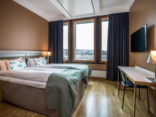 Katil atau katil-katil dalam bilik di Quality Hotel 33