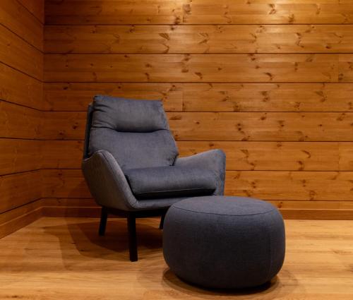 Een zitgedeelte bij The Ski Room Sierra Nevada