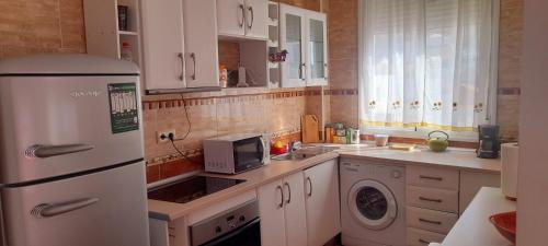 Η κουζίνα ή μικρή κουζίνα στο MAIN SQUARE Apartments