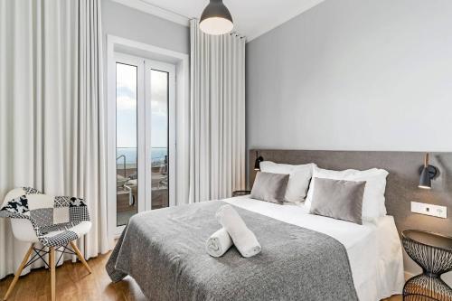 Postel nebo postele na pokoji v ubytování Villa Vila Da Portada by Villa Plus