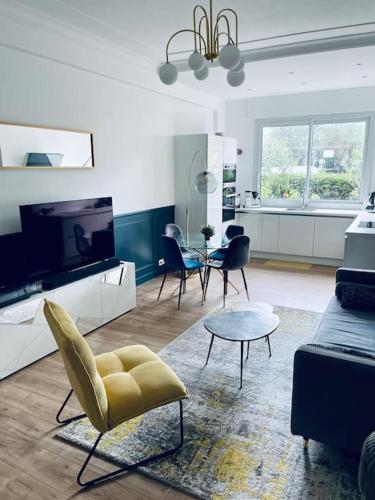 Luxueux appartement, Carré d'Or, Square Mozart