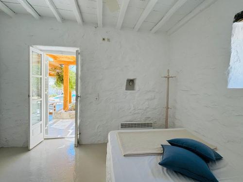 Katil atau katil-katil dalam bilik di Stone Built Villa Ferretti