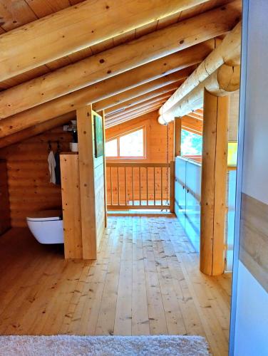 Koupelna v ubytování Ferienhaus Romantika