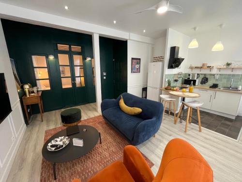 Kuchyň nebo kuchyňský kout v ubytování Casa Hugo City center