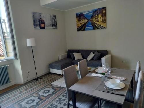 Χώρος καθιστικού στο Nice Home Milano Tortona