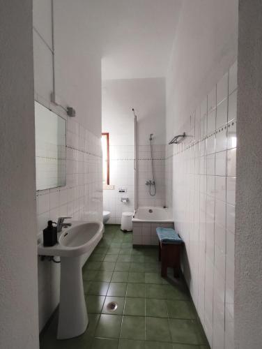 Koupelna v ubytování Hostel Vagamundo