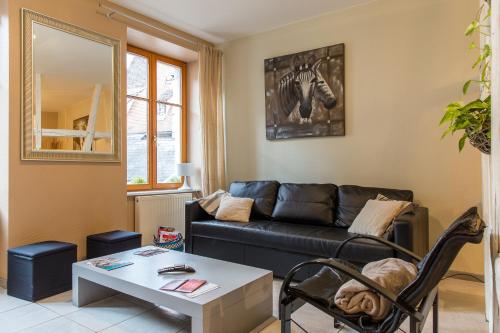 Zona de estar de Gite hyper centre 10 pers