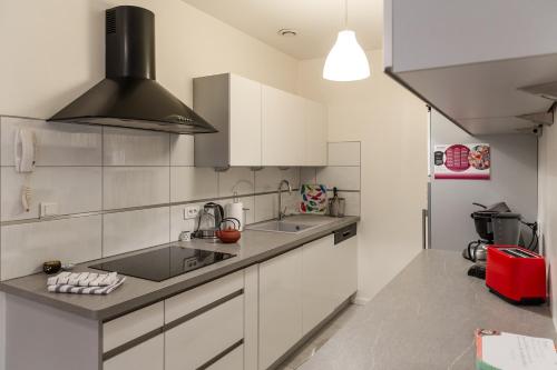 Una cocina o zona de cocina en Gite hyper centre 10 pers