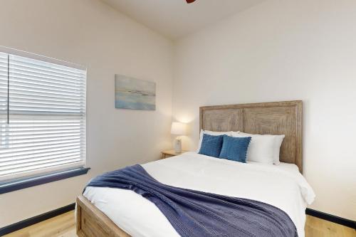 Ένα ή περισσότερα κρεβάτια σε δωμάτιο στο The Baytown Getaway