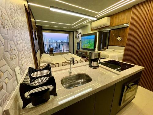 Køkken eller tekøkken på Luxury Collection Studio Hard Rock Cafe