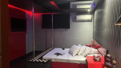 Katil atau katil-katil dalam bilik di Motel Zurich 6