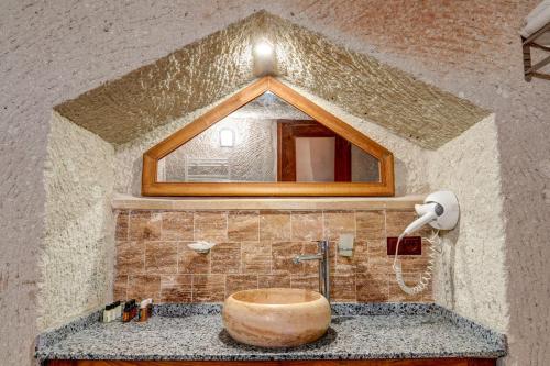 Koupelna v ubytování Avilla Cave Hotel