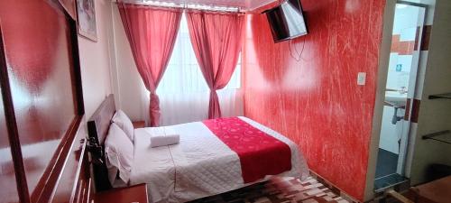 Postel nebo postele na pokoji v ubytování Hotel Gun Glub