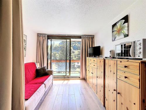 Nhà bếp/bếp nhỏ tại Résidence Soyouz - STUDIO 4 PERSONNES VUE PISTES MAE-6451