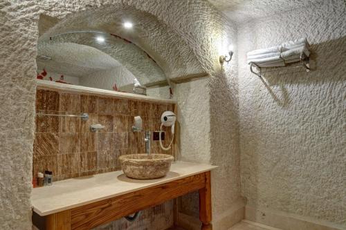 Koupelna v ubytování Avilla Cave Hotel
