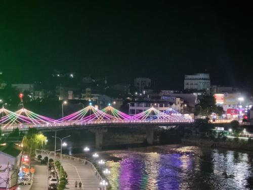 Nespecifikovaný výhled na destinaci Cao Bang nebo výhled na město při pohledu z hotelu