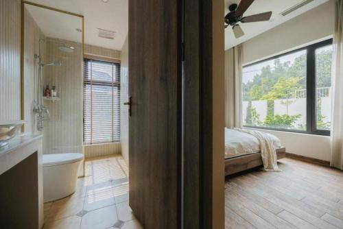 Koupelna v ubytování Velia Villa Venuestay